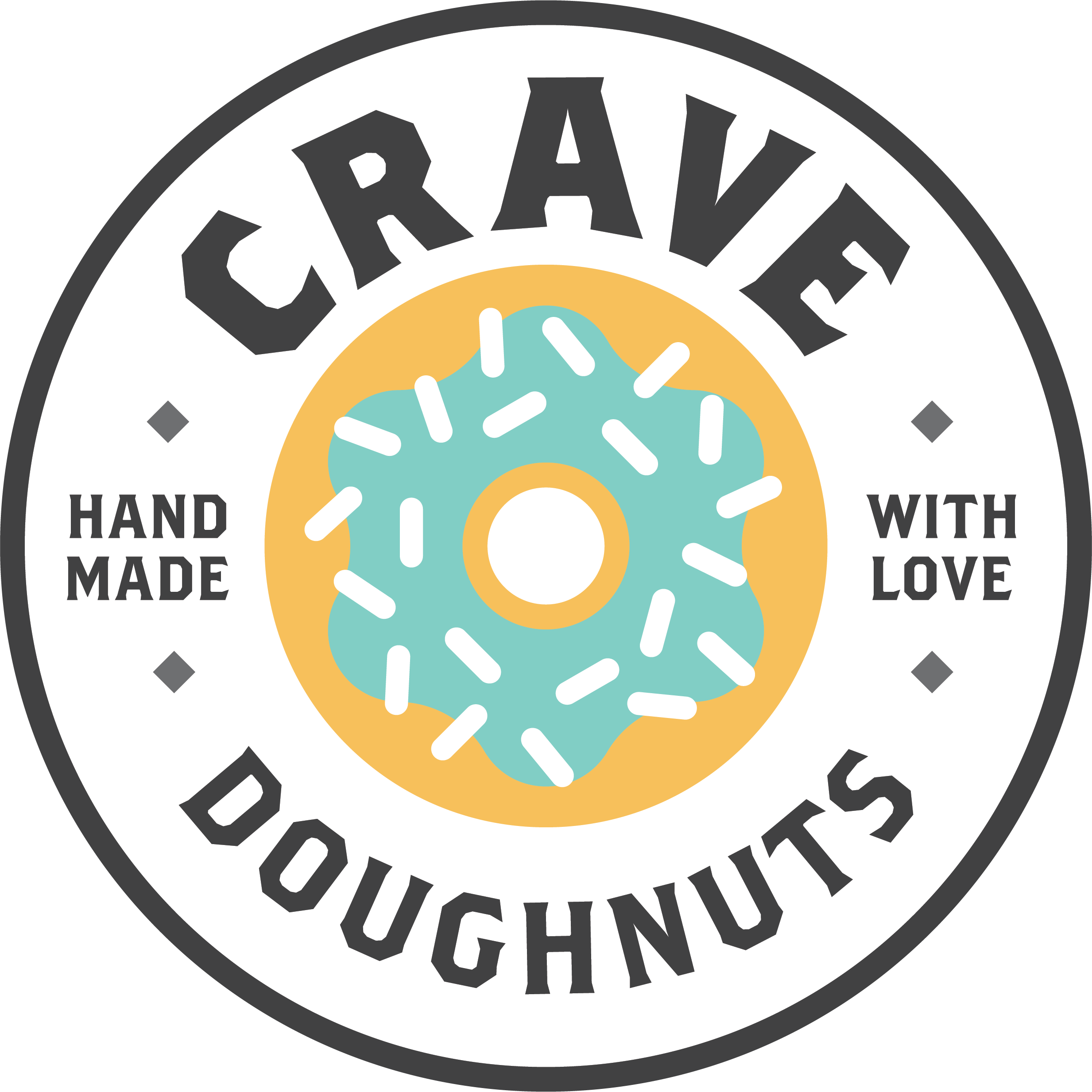 Logo for Crave Doughnuts